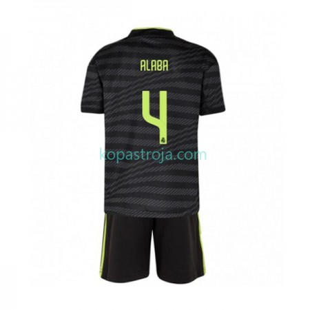 Billiga Fotbollströjor Real Madrid David Alaba 4 Barn Tredje tröja 2022/23 Kortärmad